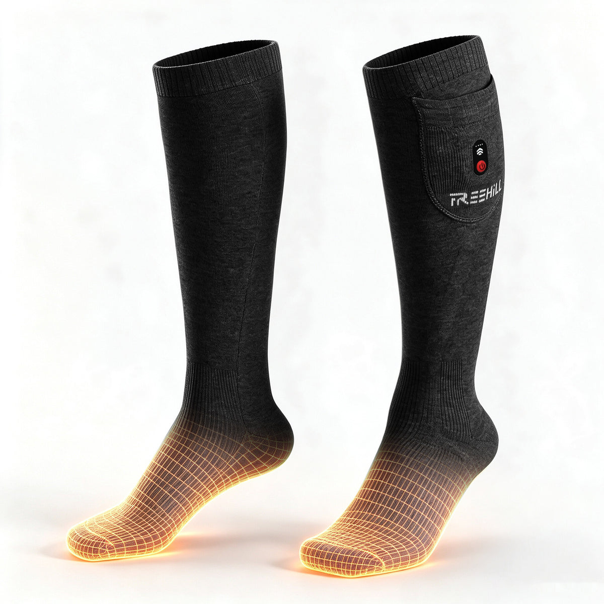 Ultimate Wool Heated Socks – 7.4V, 5s Instant Warmth, 16H Battery, Coolmax & Hidden Heating