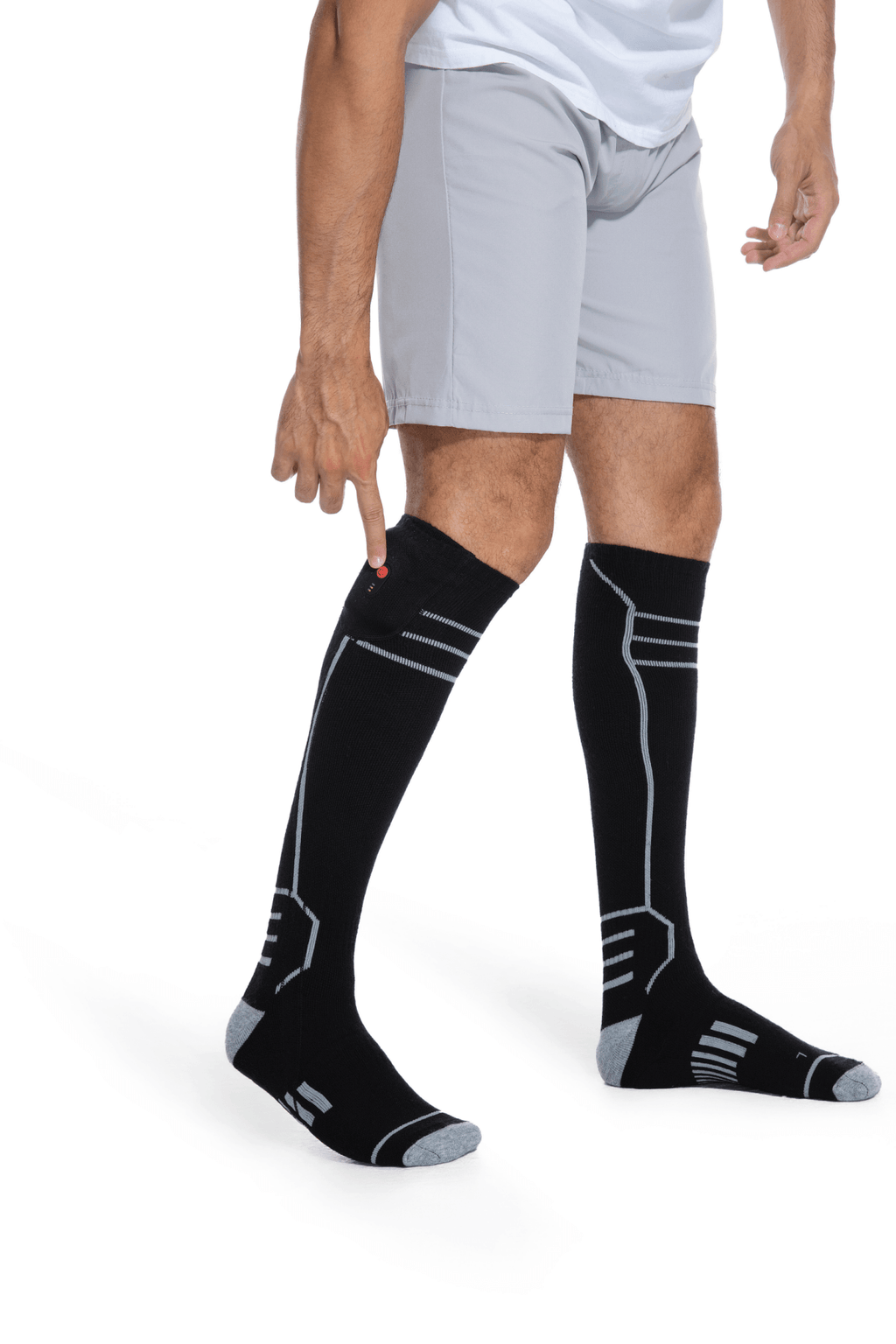 Unisex Merino Wool Blend Heated Socks | Winter Warm Thermal Socks for Hunting, Skiing & Cold Weather